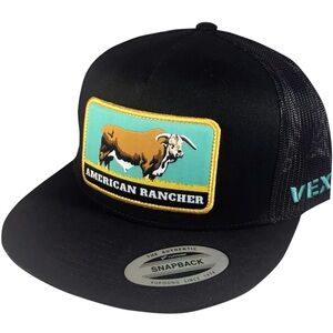 VEXIL BRAND
American Rancher - Braford - Black/Black Mesh